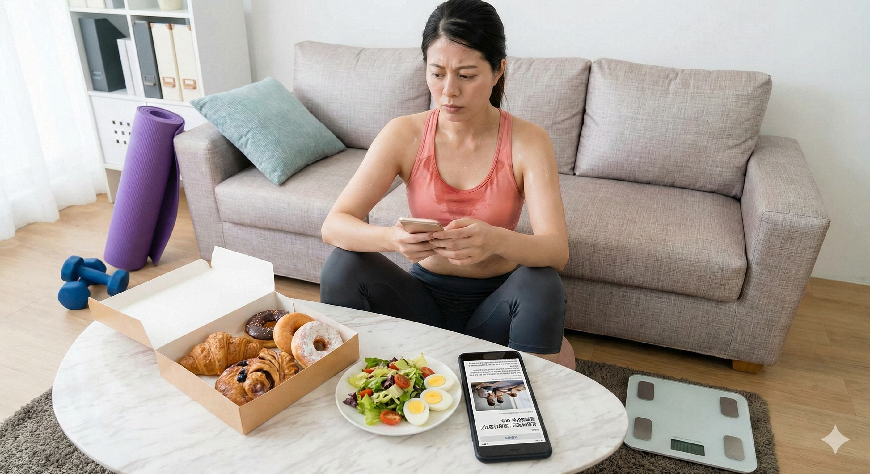 "운동했으니 빵 하나는 괜찮겠지?" 당신의 다이어트가 실패하는 이유 - 🎬 엔터 카테고리 썸네일