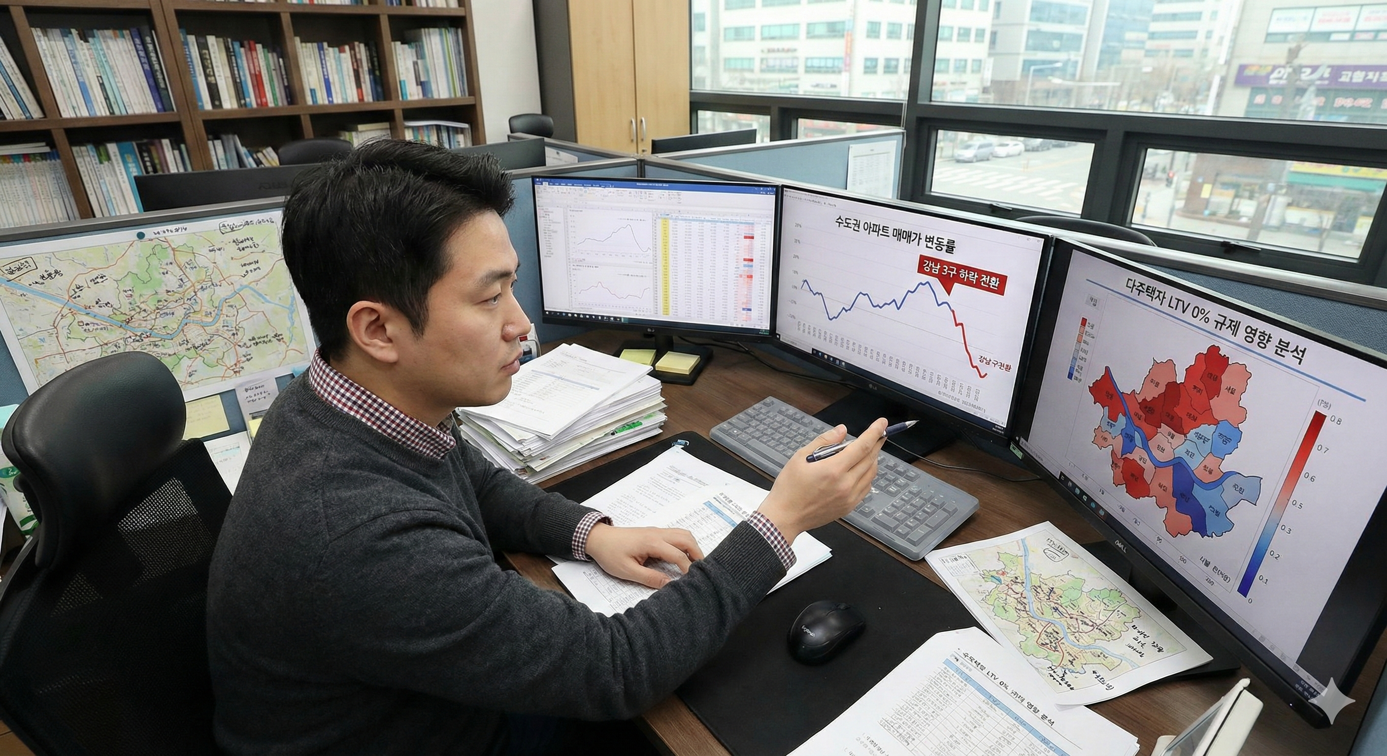 "대출 연장 안 해줍니다" 다주택자 LTV 0% 폭탄, 강남 집값도 꺾이나? - 🏠 부동산 카테고리 썸네일